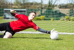 Goalkeeping Covering angles